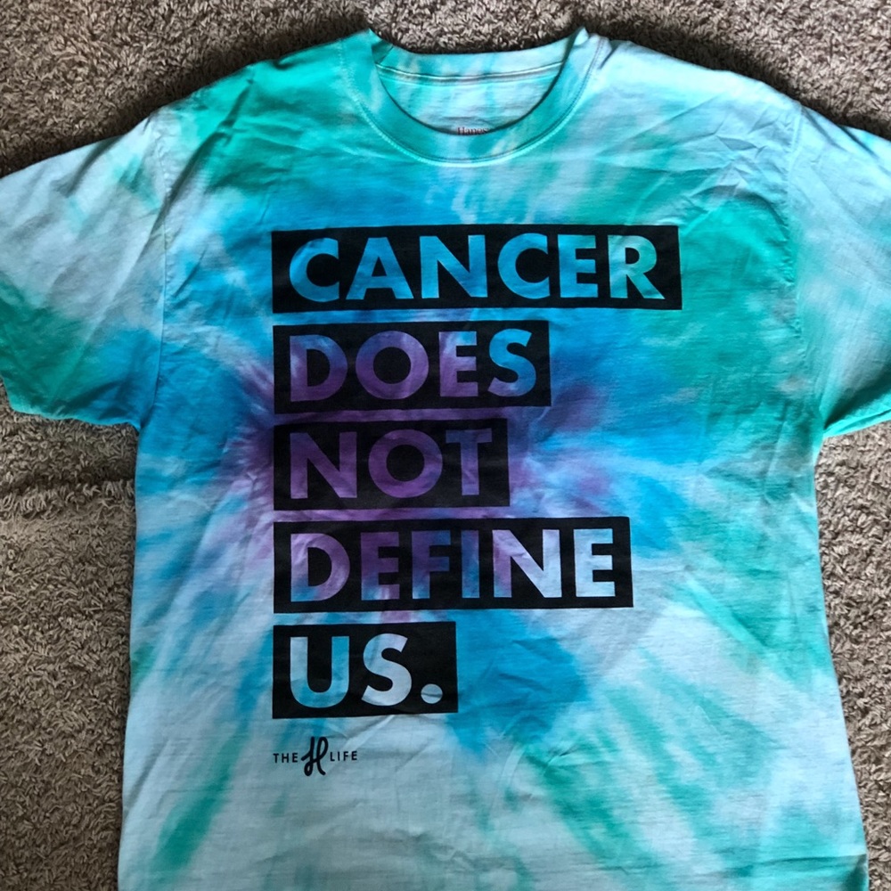 Cancer Does Not Define Us Tie Dye Adult XL